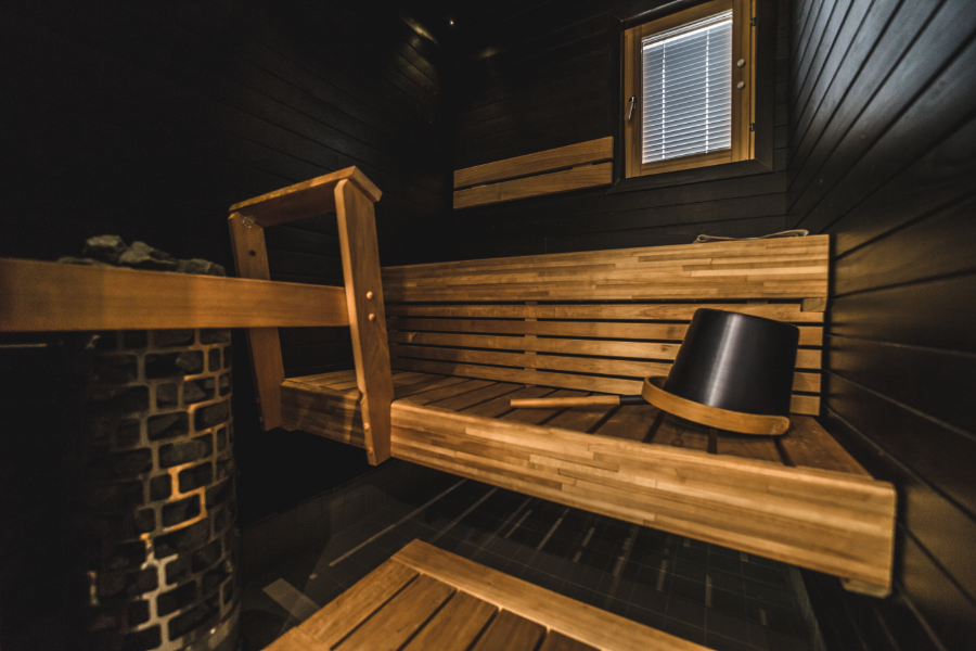 Sauna of a studio